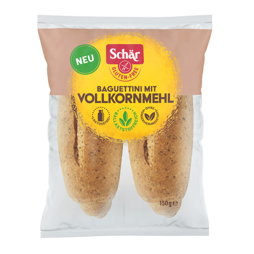 Schär Baguettini 2 stuks - Glutenvrij THT 20-5-2026