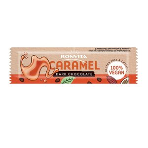 Bonvita Dark Chocolate Caramel Bar - Glutenvrij
