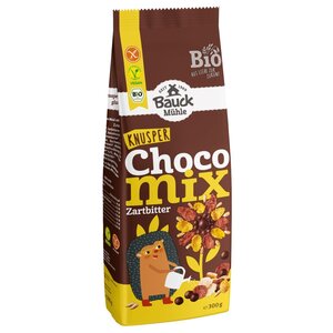 Bauckhof Knapperige Pure Chocolademix - Glutenvrij Bauckhof Knapperige Pure Chocolademix - Glutenvrij