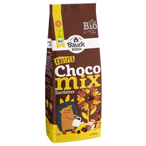 Bauckhof Knapperige Pure Chocolademix - Glutenvrij
