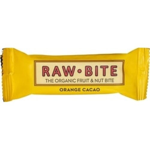 Raw.bite Fruit & Nut Bite Orange Cacao THT 25-03-2026 - Glutenvrij