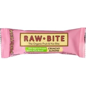 Raw.bite Fruit & Nut Bite Crunchy Almond THT 06-02-2026 - Glutenvrij