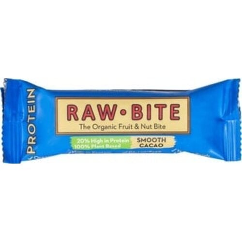 Raw.bite Fruit & Nut Bite Smooth Cacao THT 10-04-2026 - Glutenvrij