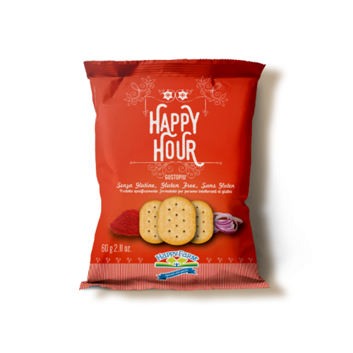 Happy Farm Crackers Paprika THT 28-04-2026 - Glutenvrij