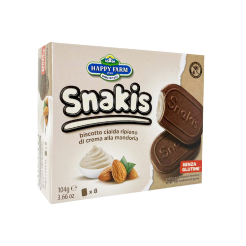 Happy Farm Snakis Amandel THT 05-2026 - Glutenvrij