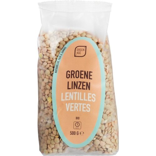 Green Age Groene Linzen - Glutenvrij