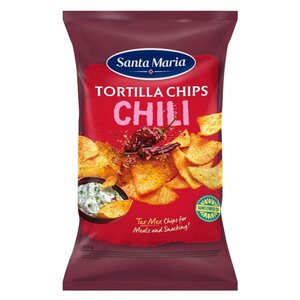 Santa Maria Tortilla Chips Chili - Glutenvrij Santa Maria Tortilla Chips Chili - Glutenvrij