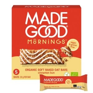 Made Good Morning Soft Baked Oat Bars Cinnamon Bun  - Glutenvrij