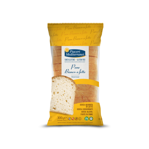 Piaceri Mediterranei Gesneden Witbrood THT 20-05-2026 - Glutenvrij Piaceri Mediterranei Gesneden Witbrood THT 20-05-2026 - Glutenvrij