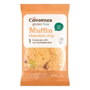 Consenza Muffin met Chocoladestukjes - Glutenvrij Consenza Muffin met Chocoladestukjes - Glutenvrij