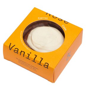 Rose & Vanilla Worteltaart Vegan - Glutenvrij Rose & Vanilla Worteltaart Vegan - Glutenvrij