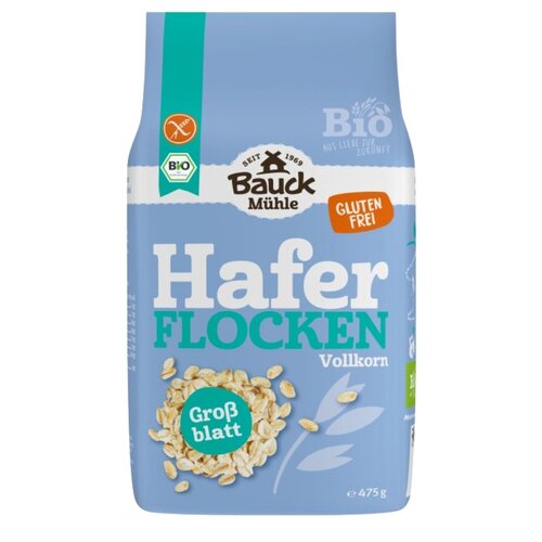 Bauck Mühle Havervlokken Grof Biologisch - Glutenvrij Bauck Mühle Havervlokken Grof Biologisch - Glutenvrij