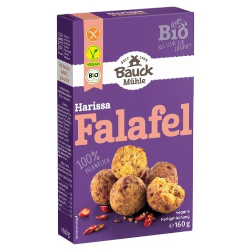 Bauck Mühle Falafelmix Harissa Biologisch - Glutenvrij Bauck Mühle Falafelmix Harissa Biologisch - Glutenvrij