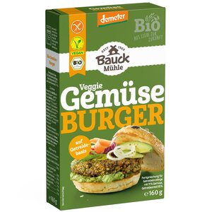 Bauck Mühle Groente Burger Mix Biologisch - Glutenvrij
