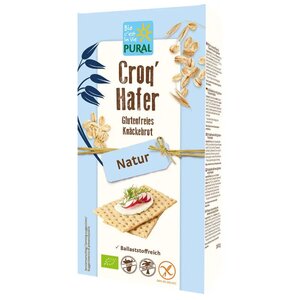 Plural Haver Knäckebröd - Glutenvrij Plural Haver Knäckebröd - Glutenvrij