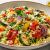 Glutenvrije couscous met gegrilde groenten