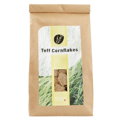 Dijksterhuis Teffvolkoren Teff Cornflakes 300g - Glutenvrij