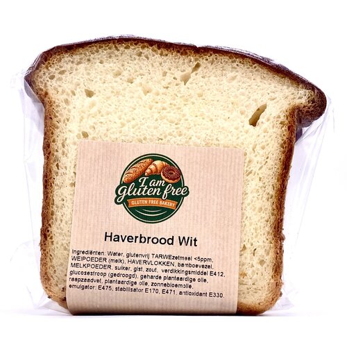 I am Gluten Free Haverbrood Wit Gesneden 500 gram - Glutenvrij I am Gluten Free Haverbrood Wit Gesneden 500 gram - Glutenvrij