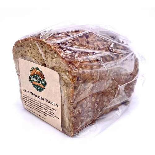 I am Gluten Free Gesneden Licht Meerzaden Brood 600 gram - Gluten & Lactosevrij