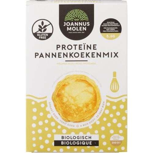 Joannusmolen Proteïne Pannenkoekenmix - Glutenvrij