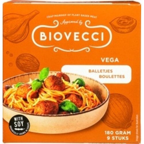 Biovecci Vegetarische Balletjes THT 01-06-2026 - Glutenvrij Biovecci Vegetarische Balletjes THT 01-06-2026 - Glutenvrij