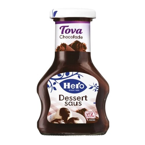 Hero Chocolade Dessertsaus - Glutenvrij Hero Chocolade Dessertsaus - Glutenvrij
