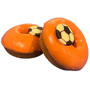 I am Gluten Free Donuts Oranje WK 2 stuks I am Gluten Free Donuts Oranje WK 2 stuks