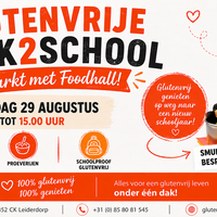 Glutenvrije Back2Schoolmarkt op zaterdag 29 augustus