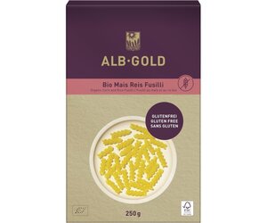AlbGold Maïs Rijst Fusilli - Glutenvrij