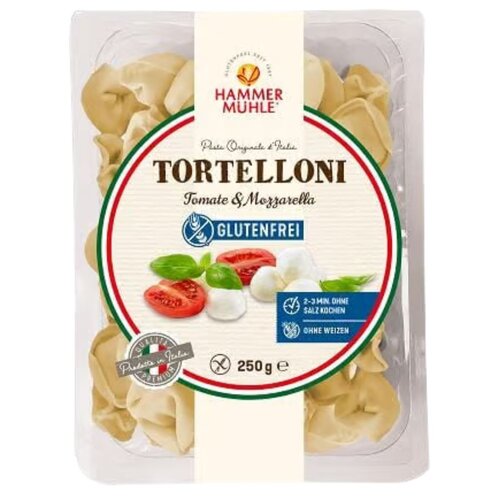 Hammermühle Tortelloni met Tomaat en Mozzarella - Glutenvrij