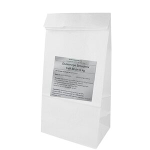 Le Poole/Twello's Twello's Teff Boerenbruin 5kg - Glutenvrij Le Poole/Twello's Twello's Teff Boerenbruin 5kg - Glutenvrij