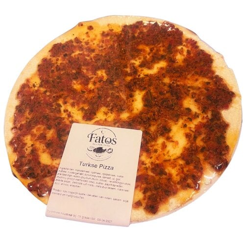 Fatos Gluten Free Turkse Pizza Ø 24 cm - Glutenvrij