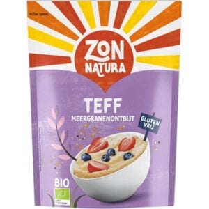 Zonnatura Teff Meergranen Ontbijt - Glutenvrij Zonnatura Teff Meergranen Ontbijt - Glutenvrij