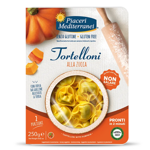 Piaceri Mediterranei Pompoen Tortelloni THT 23-06-2026 - Glutenvrij Piaceri Mediterranei Pompoen Tortelloni THT 23-06-2026 - Glutenvrij
