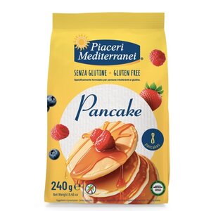 Piaceri Mediterranei Pancakes 8 stuks THT 24-07-2026 - Glutenvrij Piaceri Mediterranei Pancakes 8 stuks THT 24-07-2026 - Glutenvrij