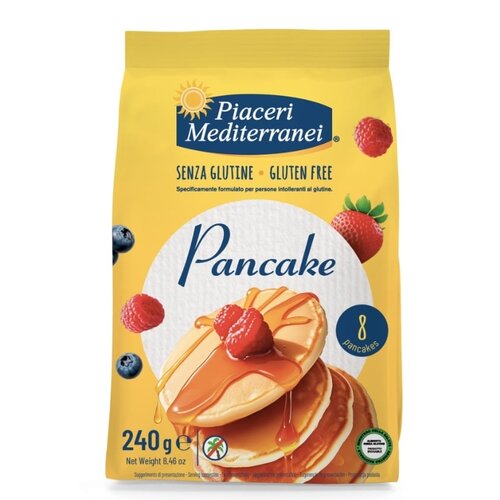 Piaceri Mediterranei Pancakes 8 stuks THT 24-07-2026 - Glutenvrij