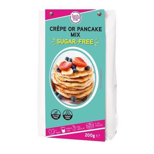 Tasty Me Pannenkoekenmix Suikervrij - Glutenvrij Tasty Me Pannenkoekenmix Suikervrij - Glutenvrij