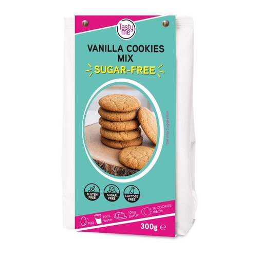 Tasty Me Vanille Koekjes Mix Suikervrij - Glutenvrij Tasty Me Vanille Koekjes Mix Suikervrij - Glutenvrij