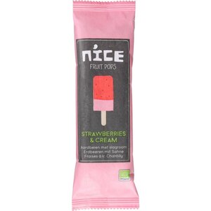 NICE Aardbeienijsje met Slagroom - Glutenvrij