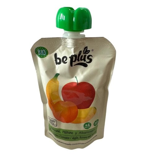BePlus Knijpfruit Appel, Peer & AbKnijpfruit Appel, Banaan & Abrikoos Biologisch - Glutenvrijrikoos Biologisch - Glutenvrij BePlus Knijpfruit Appel, Peer & AbKnijpfruit Appel, Banaan & Abrikoos Biologisch - Glutenvrijrikoos Biologisch - Glutenvrij