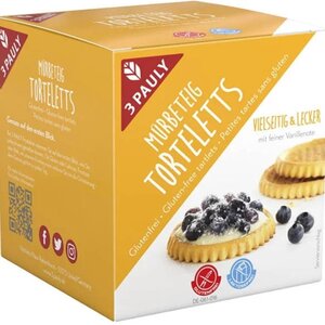 3 Pauly Taartjes van Bladerdeeg - Glutenvrij 3 Pauly Taartjes van Bladerdeeg - Glutenvrij