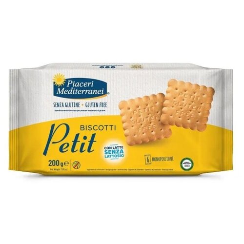 Piaceri Mediterranei Biscotti Petit Crackers - Glutenvrij