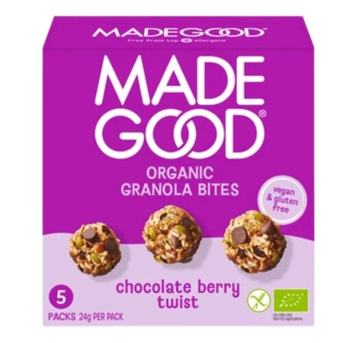 Made Good Granola Bites Chocolate Berry Twist - Glutenvrij Made Good Granola Bites Chocolate Berry Twist - Glutenvrij