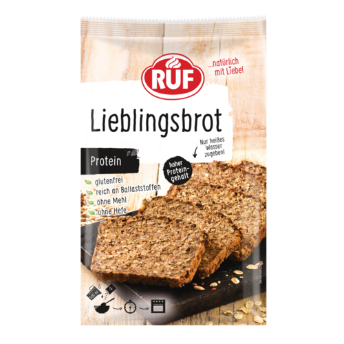 Ruf Lieblingsbrot Proteïne THT 07-2026 - Glutenvrij Ruf Lieblingsbrot Proteïne THT 07-2026 - Glutenvrij