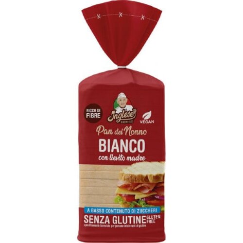 Inglese Gluten Free Wit Brood Gesneden 300g THT 22-08-2026 - Glutenvrij