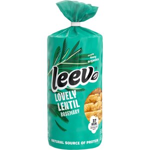 Leev Linzenwafels met Rozemarijn Biologisch 117 gram - Glutenvrij Leev Linzenwafels met Rozemarijn Biologisch 117 gram - Glutenvrij