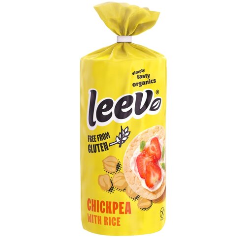 Leev Kikkererwtenwafels met Rijst - Glutenvrij Leev Kikkererwtenwafels met Rijst - Glutenvrij