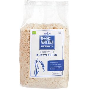 De Halm Rijstvlokken Biologisch - Glutenvrij De Halm Rijstvlokken Biologisch - Glutenvrij