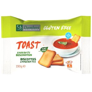 Damhert Krokante Toastjes Lactosevrij - Glutenvrij Damhert Krokante Toastjes Lactosevrij - Glutenvrij