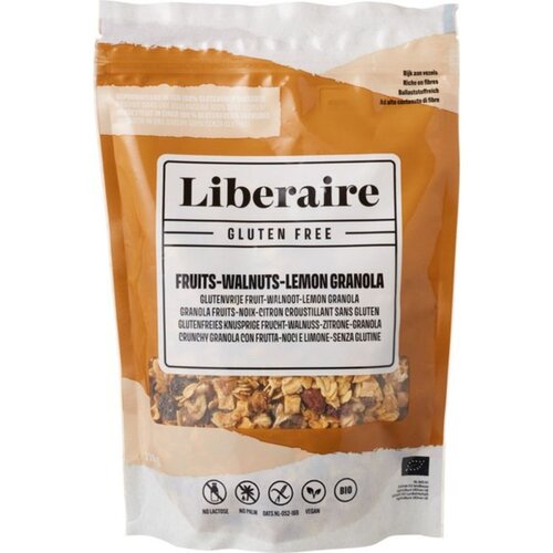 Liberaire Granola Fruit, Walnoot & Citroen - Glutenvrij Liberaire Granola Fruit, Walnoot & Citroen - Glutenvrij